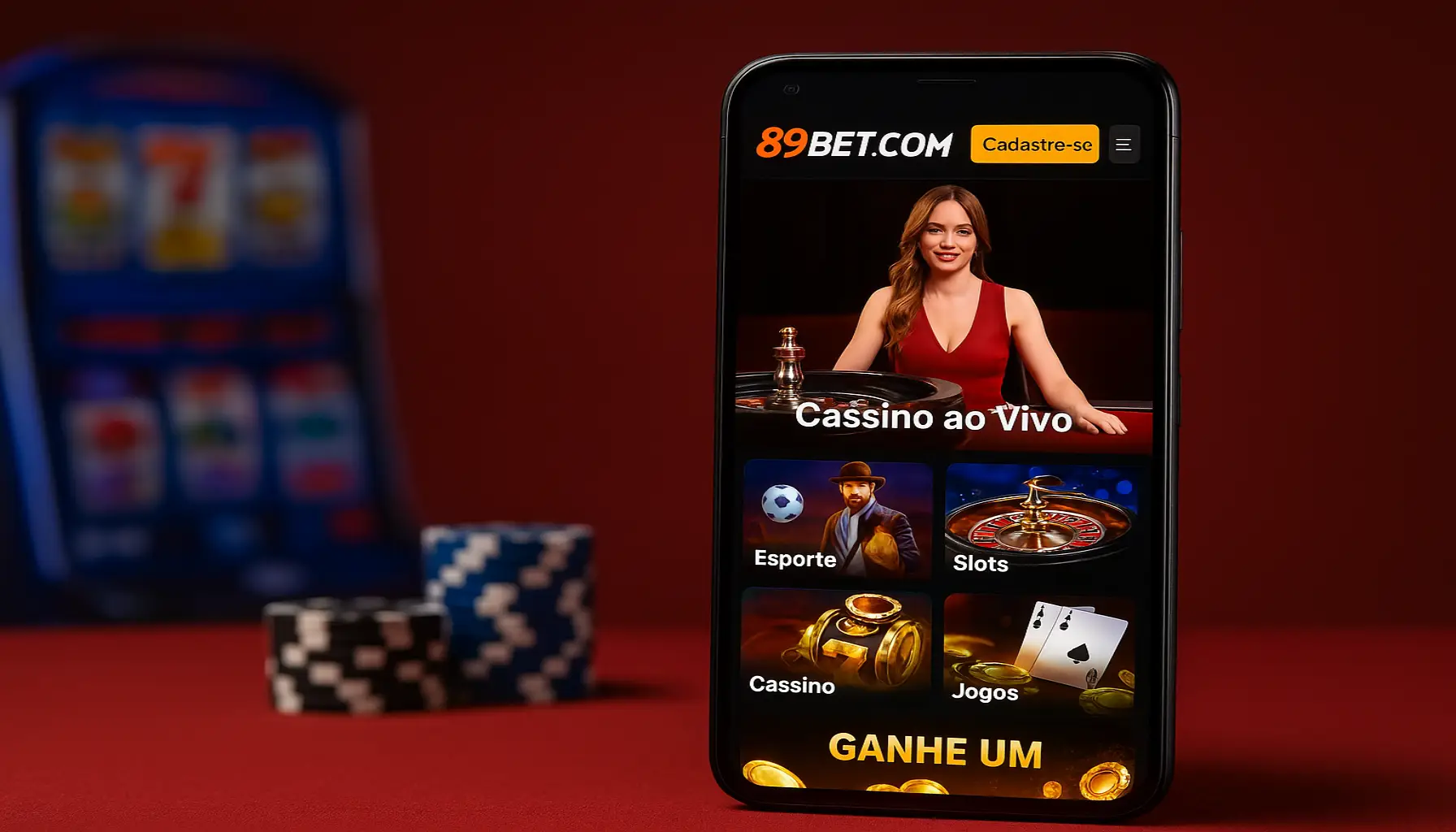 Baixar o 89BET.COM Cassino App